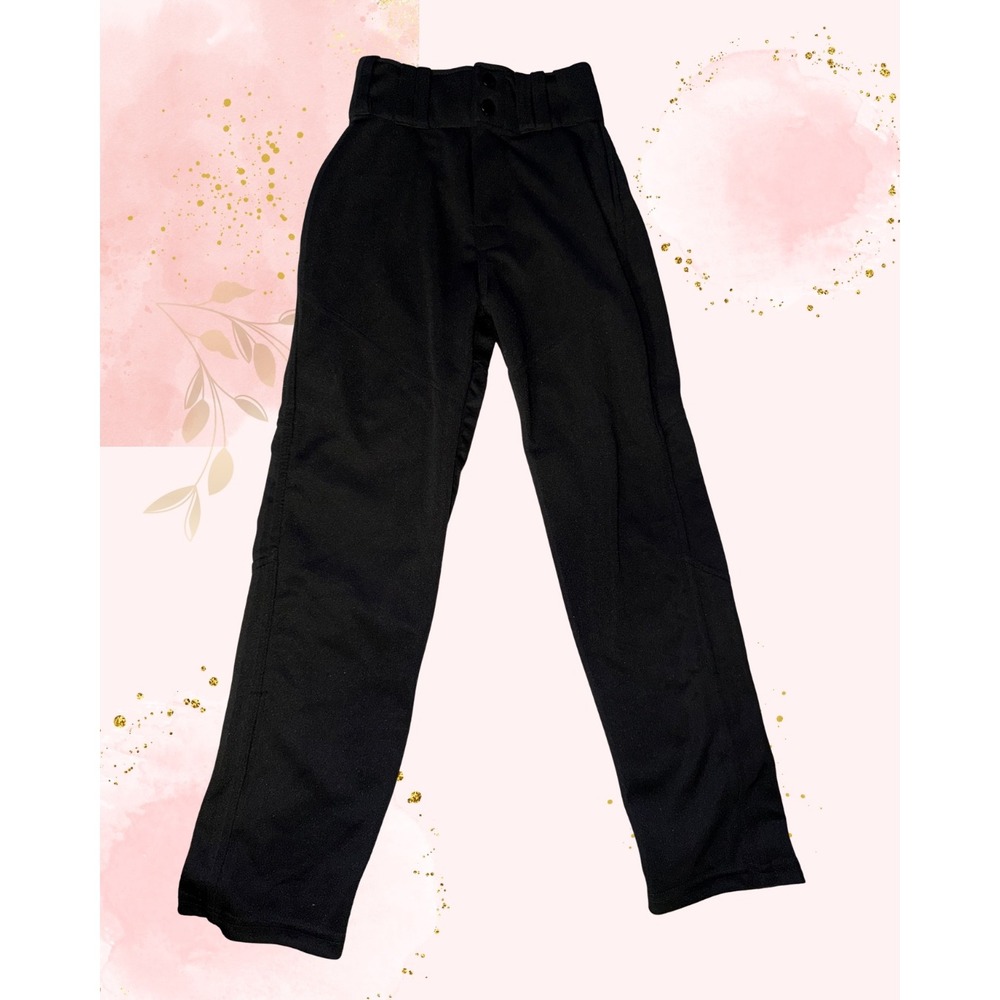Alleson Athletic‎ Youth XS Baseball Pants Black